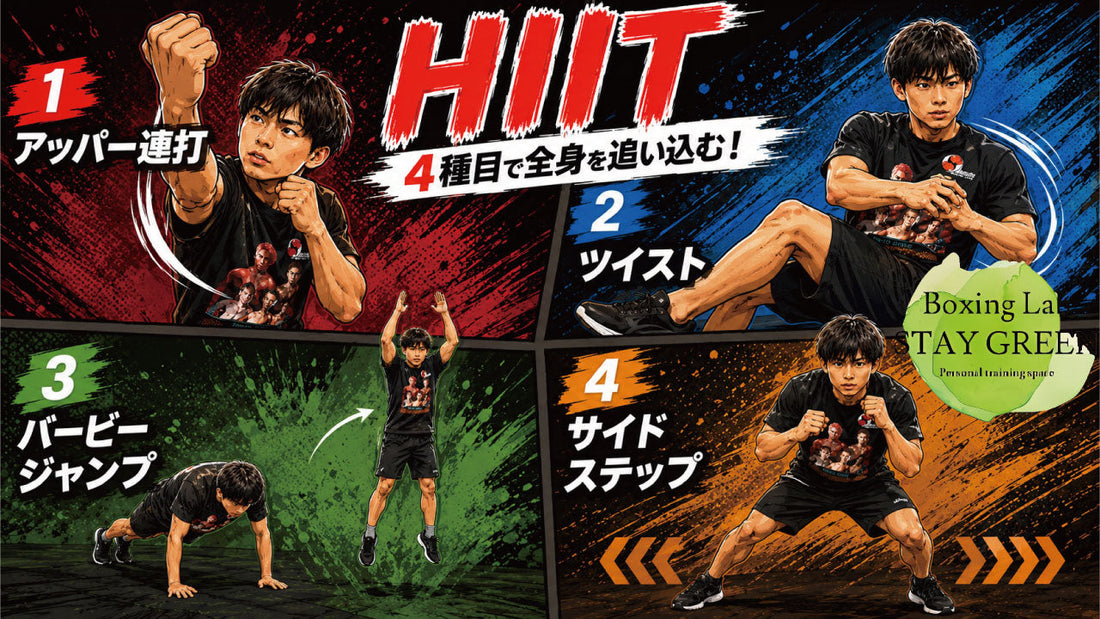 ボクシングにも使えるHIITトレーニングメニューを考案してみました